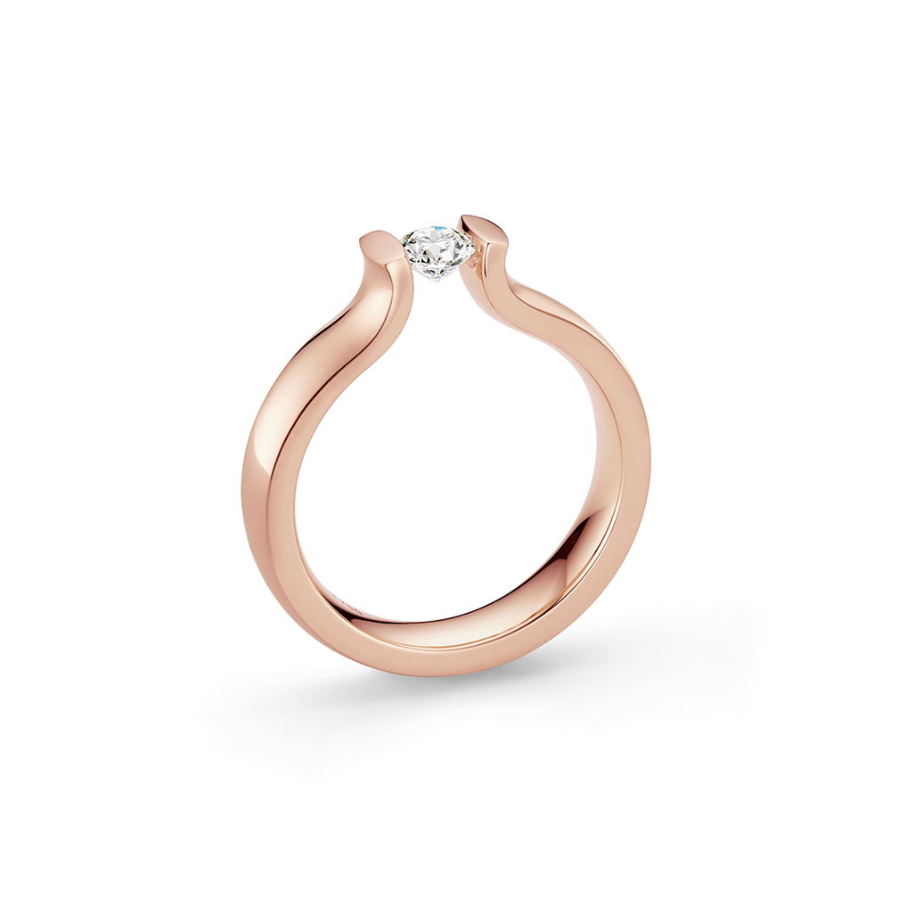 NIESSING RINGE FARBRINGE AURA NR: 1- store 3 - 5 - 7 -ORIG. MIT DIAMANT