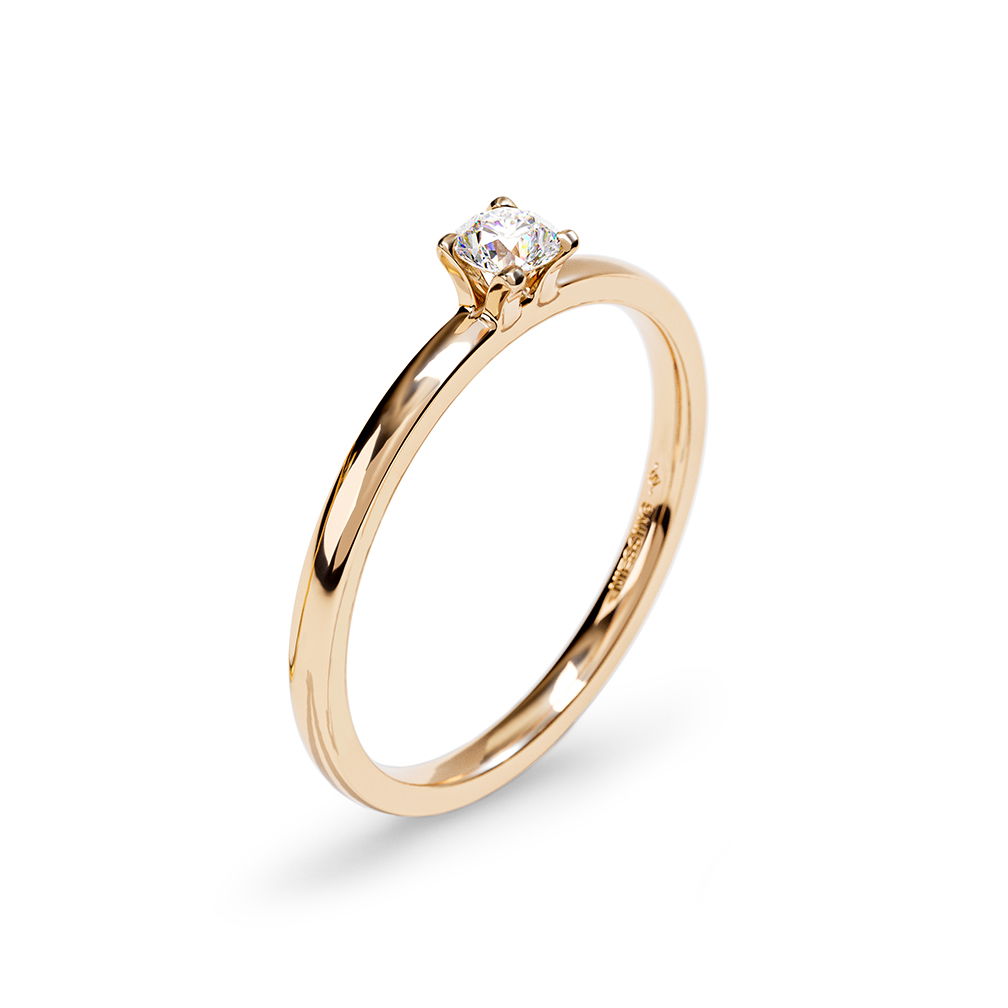 WERT hotsell 1290€ BICOLOR SOLITÄR RING ORG NIESSING 18K GOLD vxlt K73532