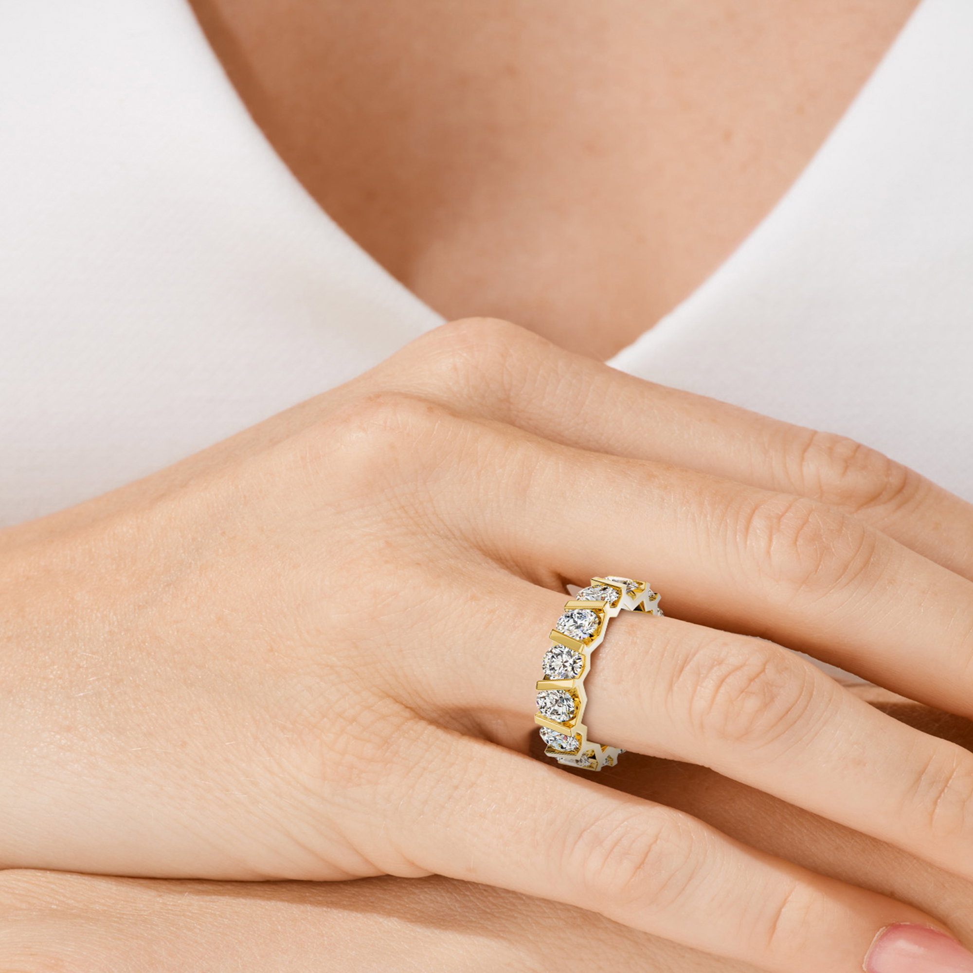 K18YG ソリティア ダイヤモンド ピアス 0.30CT（ピアス レディース K18  